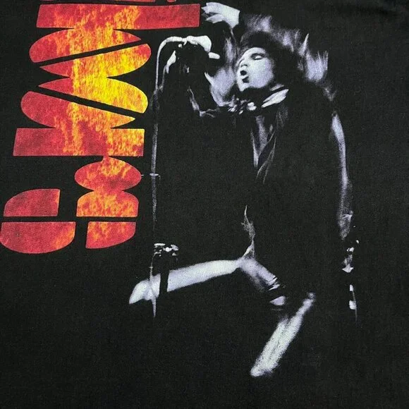 Hanes Cut Tag Vintage 1994 The Doors Black T-shirt KRNT Theater Jim Morrison - Picture 4 of 7